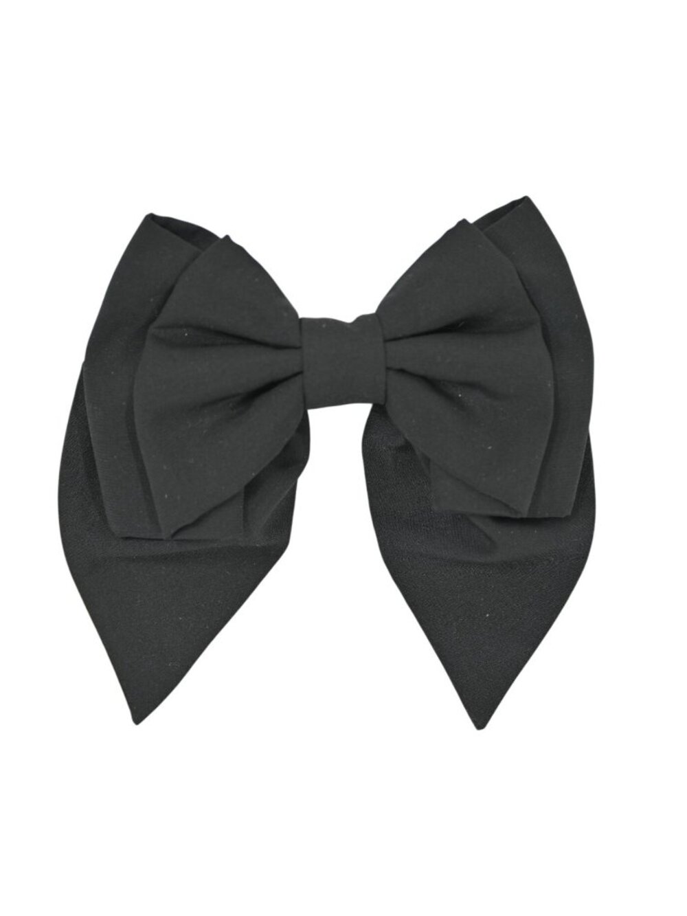 Maison OLA. Noeud Court Bow in Black